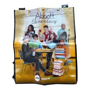 Abbott Elementary SDCC 2023 Comic-Con Exclusive Large Backpack Tote Bag ABC Hulu